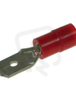 Kolík plochý poloizolovaný, průřez 0,5-1,5mm2/4,8x0,8mm PVC (RF-M408) KPP 1,5-48 Poslední Šance