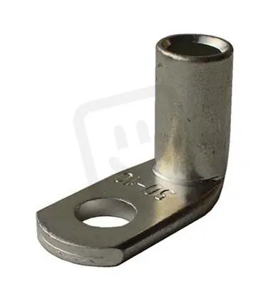 OL90R 70-M10 Oko lehčené Cu zahnuté 90° pocínované, průřez 70mm2 / M10 Rychlé Dodání