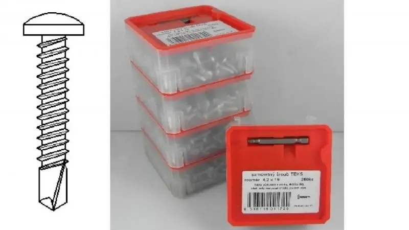 EASY DRIVE BBQ00047 Teks 4,8 x 38 SQ Q - box po 80 ks Super Cena