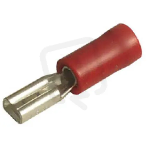 Cenově Výhodný Objímka plochá poloizolovaná, 0,5-1,5mm2/2,8x0,5mm PVC (RF-F305) OPP 1,5-25