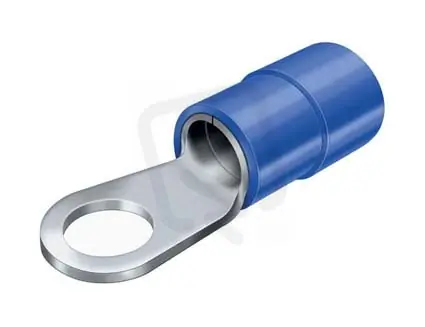 Oko izolované, průřez 16mm2/M8/šíře 14mm, izolace PA modrá OI 16-M 8/PA Dokud Zásoby Vydrží