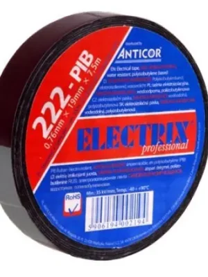 Samovulkanizační izolační páska ANTICOR 222 PIB 19x3,5x0,76 Výprodej