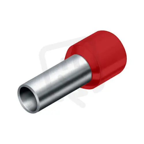 Vrácení Zdarma DI 1,5-6 rudá Dutinka izolovaná,průřez 1,5mm2/délka 6mm,dle DIN46228,barva rudá