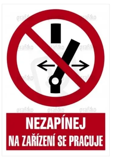 Jen Po Omezenou Doba Grafiko P031-01.PE P031-01.PE Nezapínej na zařízení se prac