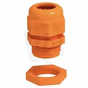 Sleva Kabelová vývodka OBO V-TEC VM20+ OR s pojistnou maticí M20 oranžová Polyamid PA