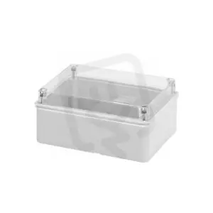 Top Prodej Rozbočovací krabice 44 CE nástěnná s průhledným nízkým víkem, 150x110x70 IP56