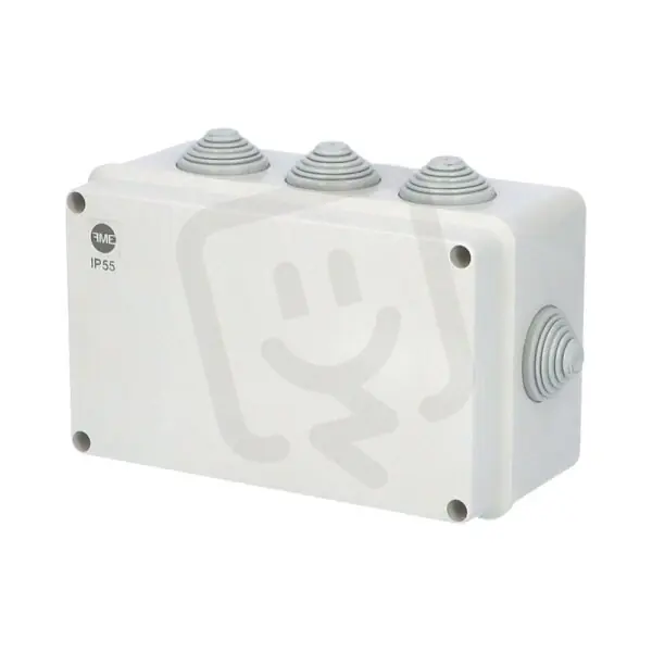 Akce Krabice SolidBOX 68072 IP55 198x139x82mm plné víko stupň. vývodky (8x) FAMATEL
