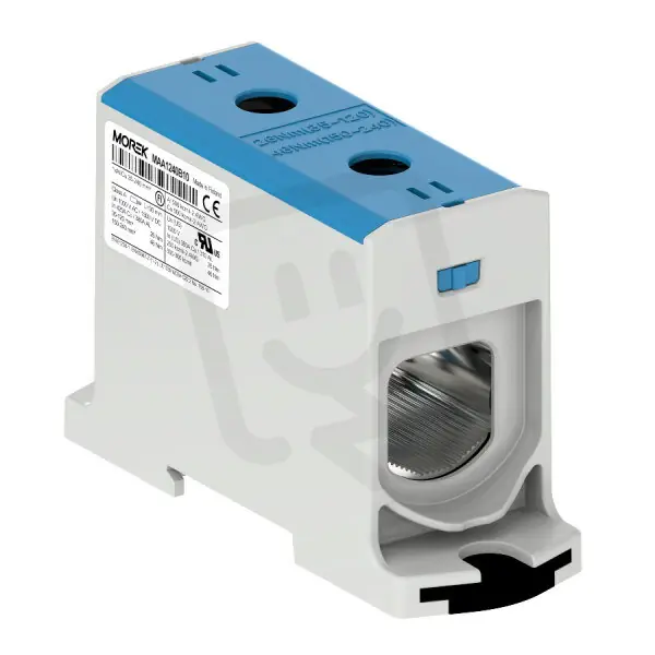 Univerzální řadová svorka OTL 240-1xAl/Cu 35-240mm2 1000V modrá MOREK MAA1240B10 Cenově Výhodný