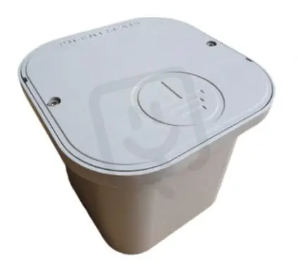 Krabice do země - kulatá, šedá KDZK (plast) pro zkušební svorku TREMIS Z820 Pouze Dnes