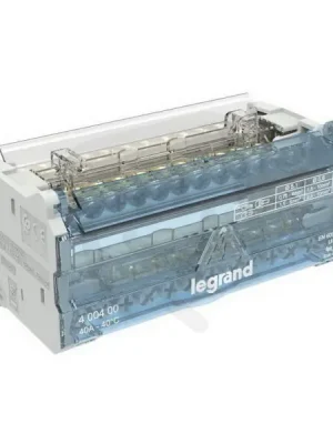 Jen Po Omezenou Doba MODULÁRNÍ ROZBOČOVACÍ SVORKOVNICE 2P 40A 6MODULOVÝ LEGRAND 400400