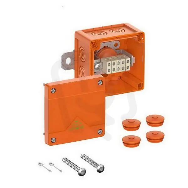Nová Kolekce Kabelový rozbočovací box WKE 2-5x1,5mm2 oranžová IP66 E30-E90 SPELSBERG 86650201