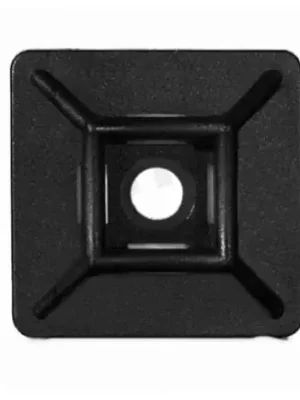Samolepící šroubovací příchytka 19x19mm černá N.G. ELEKTRO NPSC 19x19C Výprodej