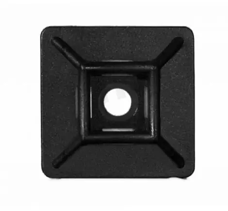 Samolepící šroubovací příchytka 19x19mm černá N.G. ELEKTRO NPSC 19x19C Výprodej