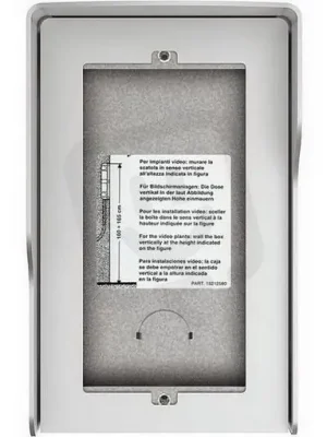 Nejlepší Volba POVRCHOVÁ INSTAL. KRABICE SE STŘÍŠKOU PRO 2MODULOVÝ PANEL, KOV BTICINO 350621