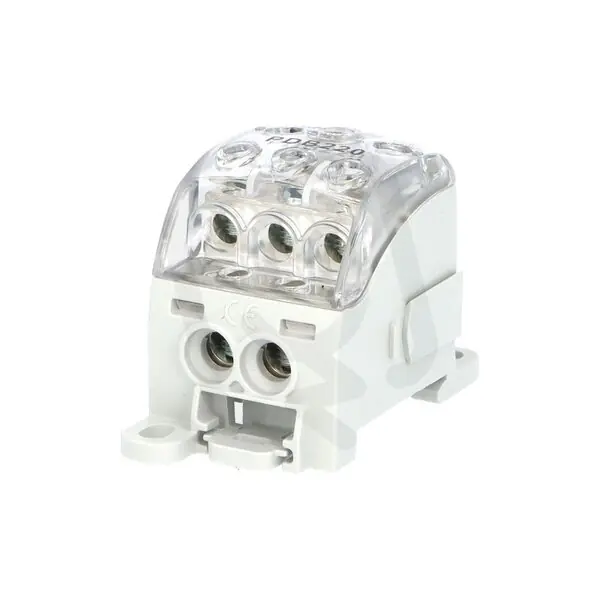 Blok pro rozdělení fází PDB 220 (PVB 160) 1pól. 210A 690V šedý/průhl. víko Objednat Nyní