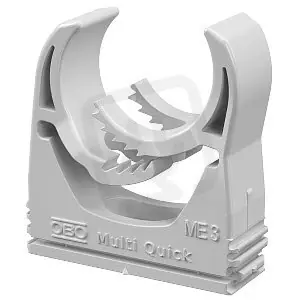 OBO M-Quick M32 LGR Příchytka Multi-Quick, 25-32mm, světle šedá Polyamid, PA Cenový Hit