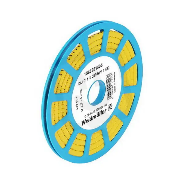 Značení vodičů CableLine CLI C 1-3 GE/SW 3 CD WEIDMÜLLER 1568251511 Novinka
