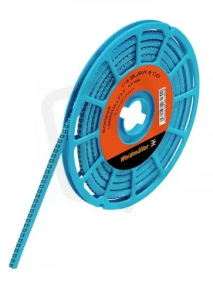 Značení vodičů CableLine CLI C 1-3 BL/WS 6 CD WEIDMÜLLER 1568251521 Pouze Dnes