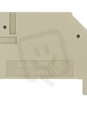 Oblíbený Koncová deska WAP WDU1.5/BLZ/ZA WEIDMÜLLER 1577320000