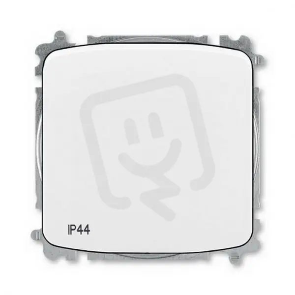 Střídavý přepínač ABB TANGO s krytem řaz. 6 IP44 bezšroubový bílá 3559A-A06940 B Výprodej