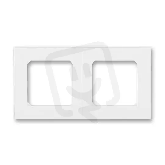 Odeslání Ihned Dvojrámeček ABB LEVIT vodorovný i svislý bílá/bílá 3901H-A05020 03