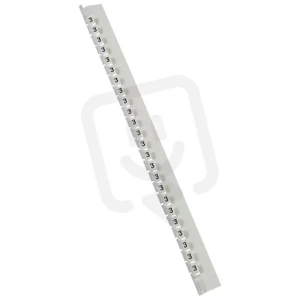 MEMOCAB ČÍSLICE 3 DÉLKA 2,3MM LEGRAND 037783 Oblíbený