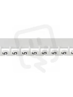 MEMOCAB ČÍSLICE 5 DÉLKA 2,3MM LEGRAND 037785 Cenová Bomba