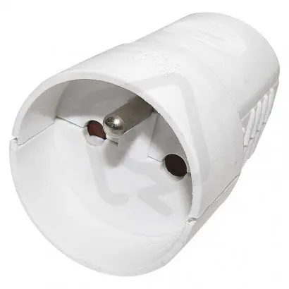 Zásuvka pro prodlužovací kabel, bílá EMOS P0042 Must-Have