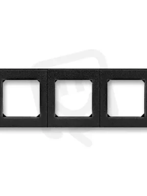 Horká Nabídka Trojrámeček ABB LEVIT M onyx/kouřová černá 3901H-A05030 63