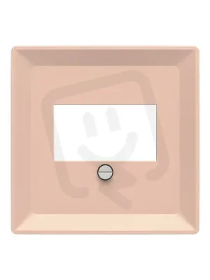 Kryt komunikační zásuvky ABB ZONI (HDMI USB VGA REPRO) pudrová 5014T-A00040 242 Oblíbený