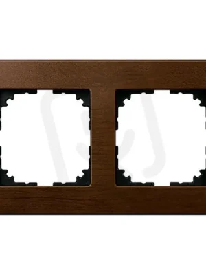 Krycí rámeček, Merten M-Plan dřevo, dvojnásobný, walnut SCHNEIDER MEG4052-3473 Ověřený