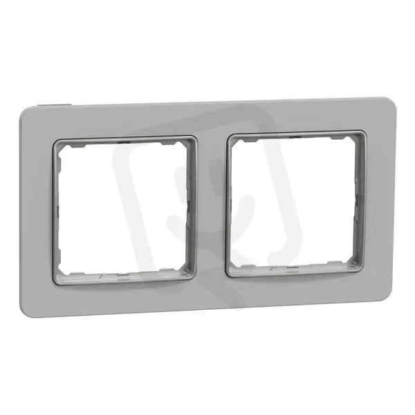 Rámeček dvojnásobný Šedý kámen,Sedna Design/Elements SCHNEIDER SDD393802 Aktuální