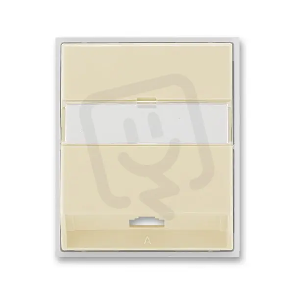 Kryt zásuvky telefonní 5013E-A00213 21 slonová kost/led. bílá Element ABB Nejlepší Volba