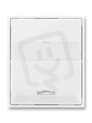Přímo Od Výrobce Kryt zásuvky ISDN koncové 5013E-A00251 03 bílá/bílá Element Time ABB