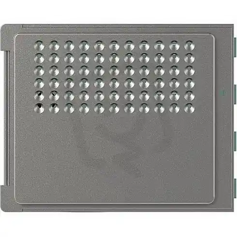 Aktuální KRYT PRO ZÁKLADNÍ AUDIO JEDNOTKU 351000, BEZ TLAČÍTEK, ROBUR BTICINO 351005