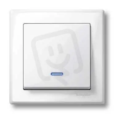 Výhodná Nabídka Merten Kryt spínače s průzorem, System M, Polar SCHNEIDER MTN436019