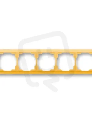 Zlevněný NEO Pětirámeček ledová oranžová ABB 3901M-A00150 43