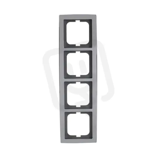 Čtyřrámeček ABB SOLO chromová lesklá 1724-80G 2CKA001754A4329 Sleva