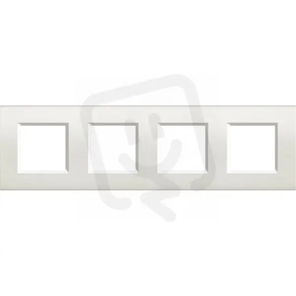 Oblíbený BTICINO LIVINGLIGHT RÁMEČEK HRANATÝ 2+2+2+2MODULOVÝ BÍLÁ LNA4802M4BI