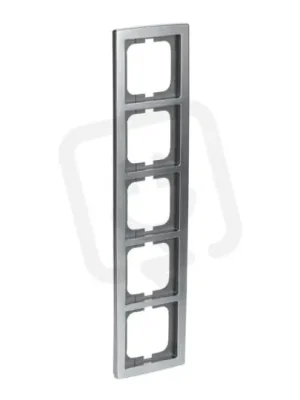 Pětirámeček ABB SOLO chromová matná 1725-80 2CKA001754A4108 Přímo Od Výrobce