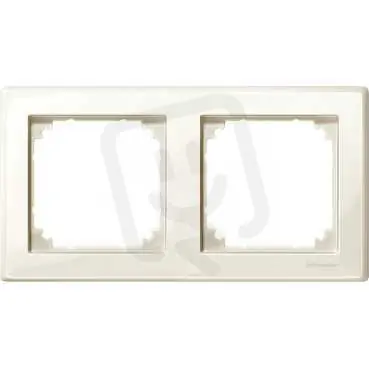 Odeslání Ihned Merten Rámeček dvojnásobný, M-Smart, White Cream SCHNEIDER MTN478244