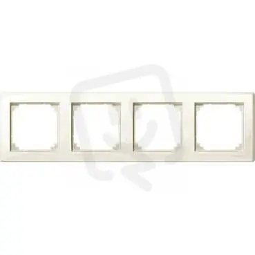Nejlepší Volba Merten Rámeček čtyřnásobný, M-Smart, White Cream SCHNEIDER MTN478444