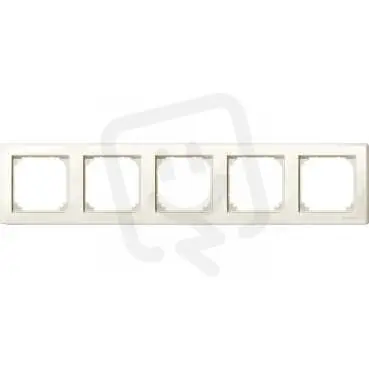 Tovární Cena Merten Rámeček pětinásobný, M-Smart, White Cream SCHNEIDER MTN478544