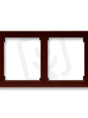 Objednat Nyní Dvojrámeček ABB TIME ARBO vodorovný wenge 3901F-A50120 54J
