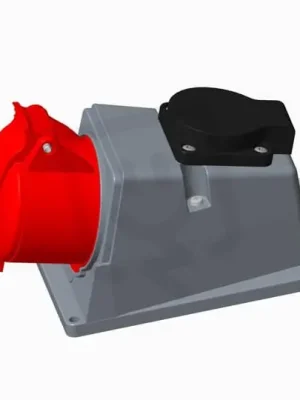 Časově Omezené Zásuvka nástěnná 400V/230V CUE 416-6+R/FR16 AMPHENOL 2CMA101642R1000