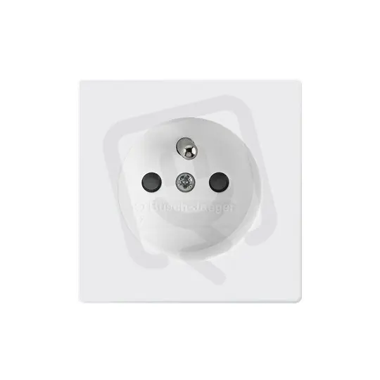 ABB FUTURE LINEAR,SOLO Zásuvka s ochr. kolíkem studio bílá 5519B-A0235784 Speciální Cena