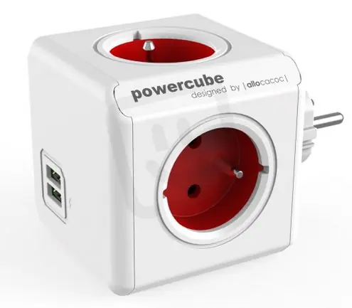 Vrácení Zdarma PowerCube ORIGINAL USB červená