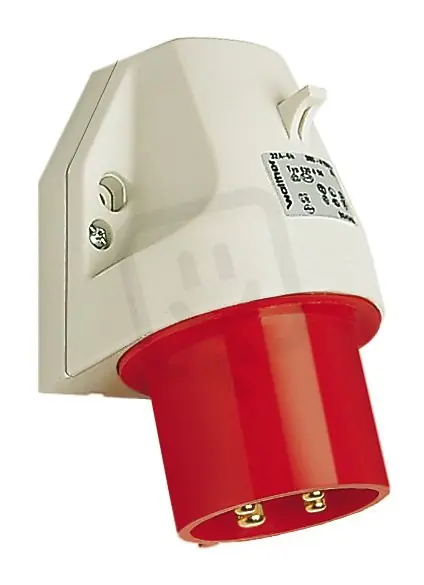 Finální Výprodej Nástěnná přívodka 16A 4P 400V 6h IP44 WALTHER 610406