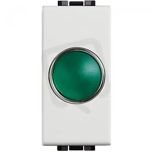Novinka BTICINO LIVINGLIGHT SIGNÁLKA ZELENÁ 1MODULOVÁ N4371V
