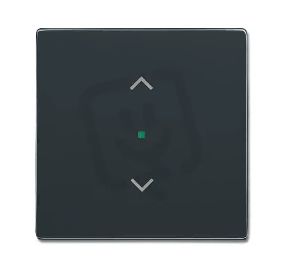 ABB FUTURE LINEAR/SOLO Kryt 1násobný symbol žaluzie antracitová SRB-1-81 Nízká Cena